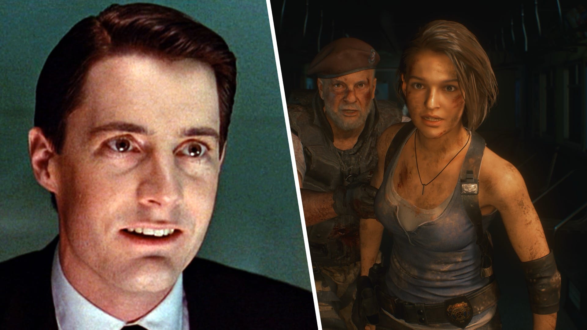 Fans identify Kyle MacLachlan as man in Jill Valentine's RE2 photo — Pcgamer