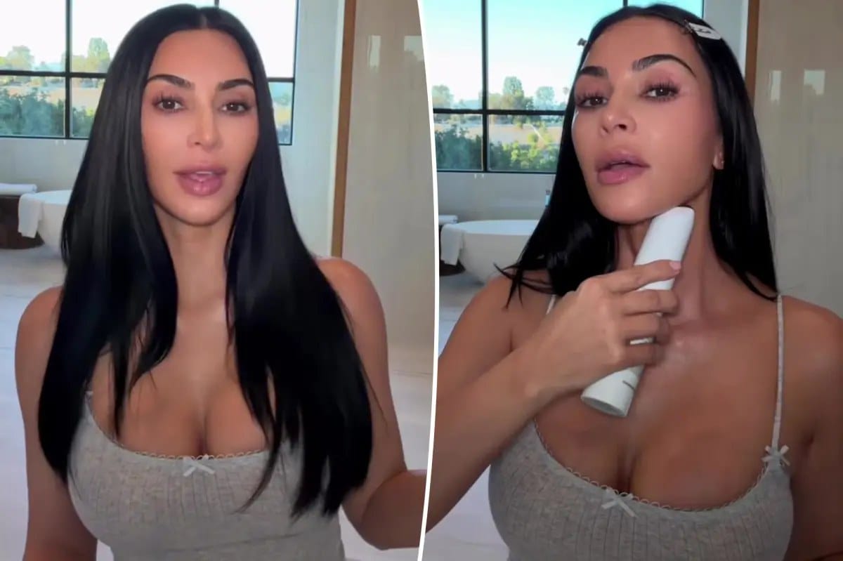 Kim Kardashian shares core routine featuring Medicube Booster Pro X2 — Pagesix