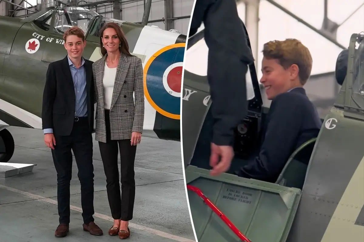 Prince George, 12, nearly towers over Kate Middleton during rare outing — Pagesix