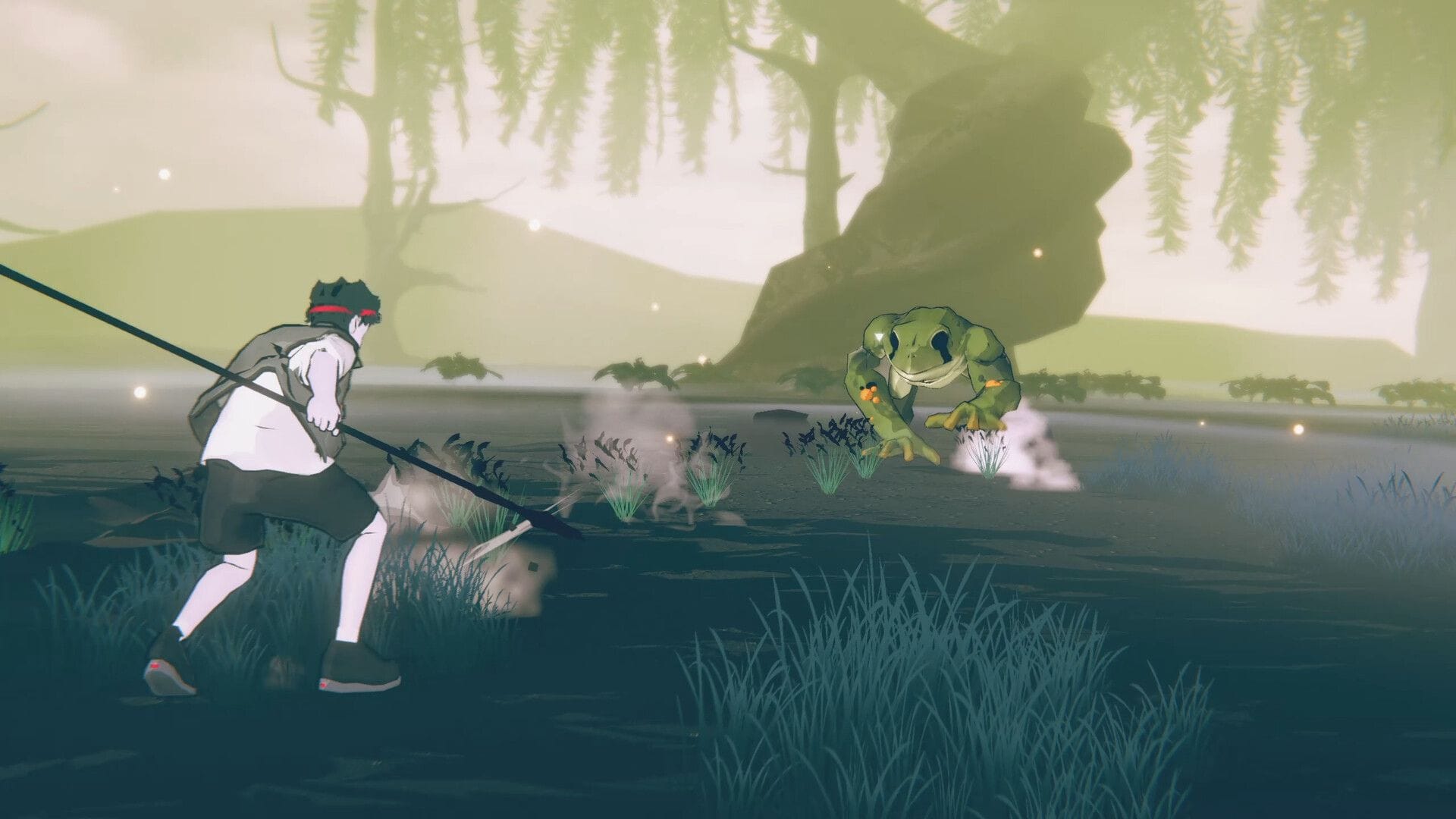 Steam demo for frog action brawler BREKEKEKEX is proving very tough — Gamesradar