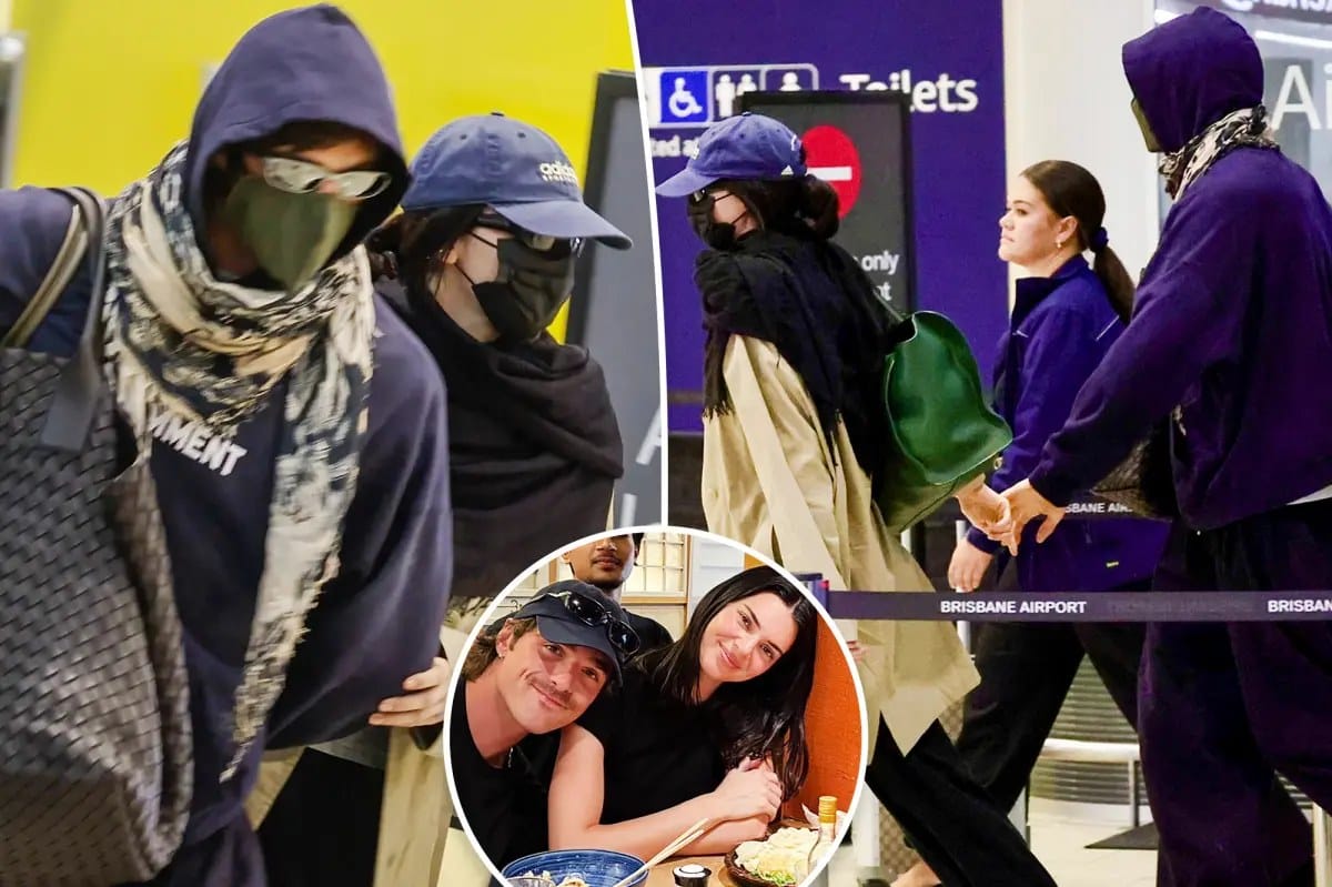 Kendall Jenner and Jacob Elordi fly under the radar at airport after Australia getaway — Pagesix