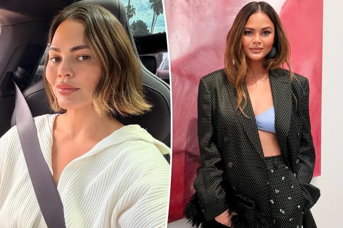 Chrissy Teigen defends baring all in sheer top for 'risqué' photo shoot — Pagesix