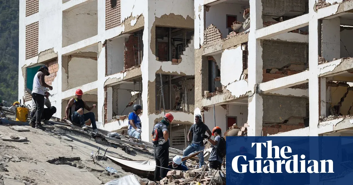 Strong aftershock terrifies Venezuelans days after devastating twin quakes — World news | The Guardian