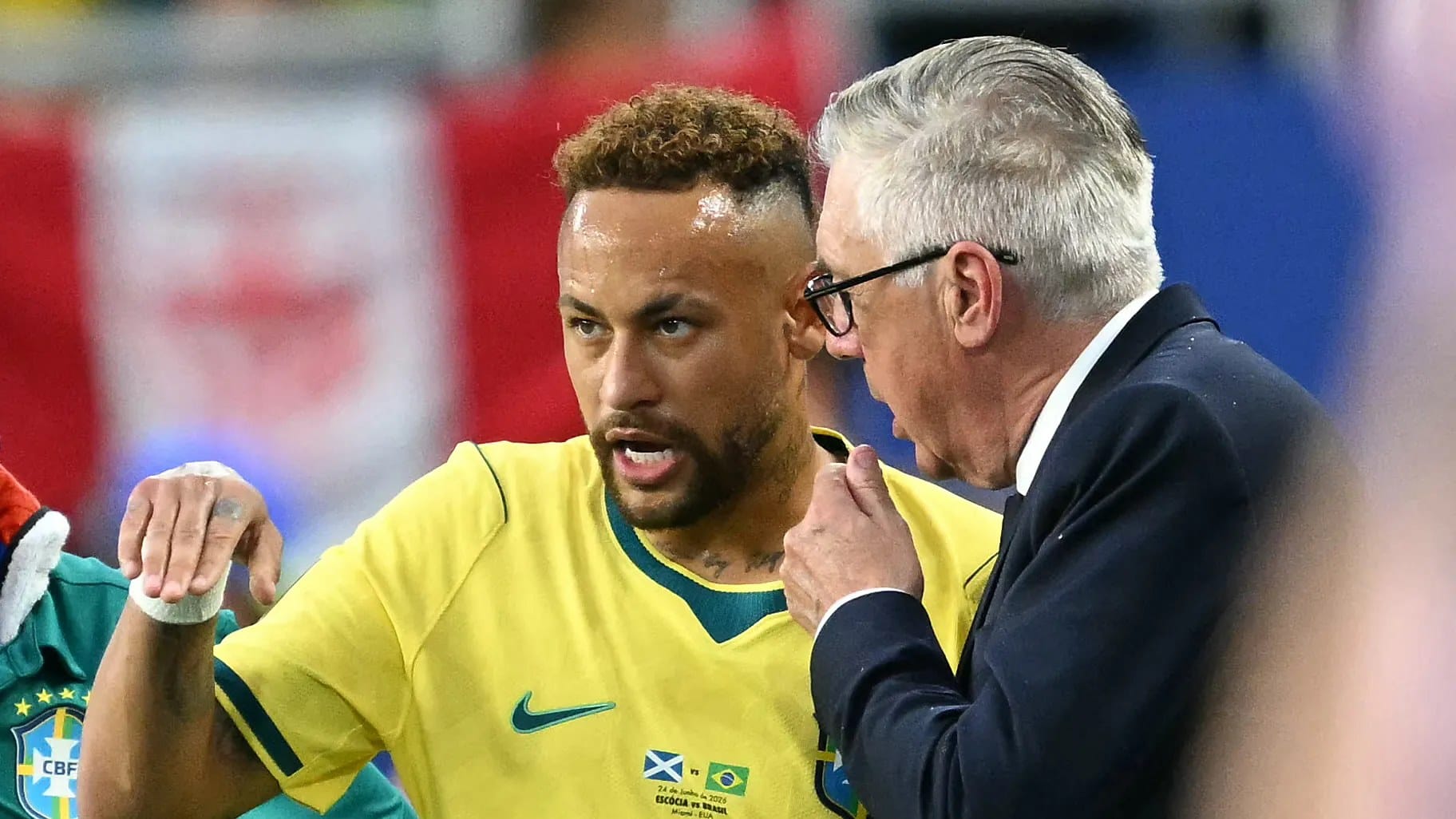 Ancelotti explains why Neymar stayed on the bench in Brazil win — Goal
