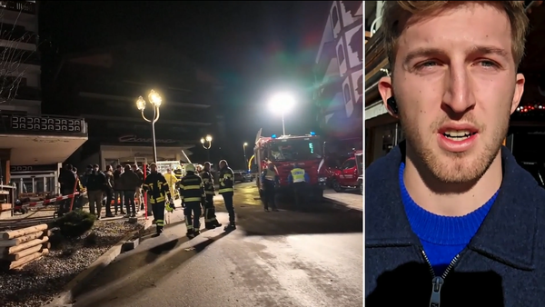 Witnesses describe people walking over others as packed Swiss bar burned — E3.365dm.com