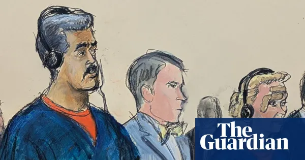 Nicolás Maduro arraigned in Manhattan federal court after capture — I.guim.co.uk