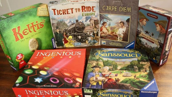 Carpe Diem, Ticket to Ride: Europe and Ingenious — games the writer played during the pandemic — Cdn.arstechnica.net