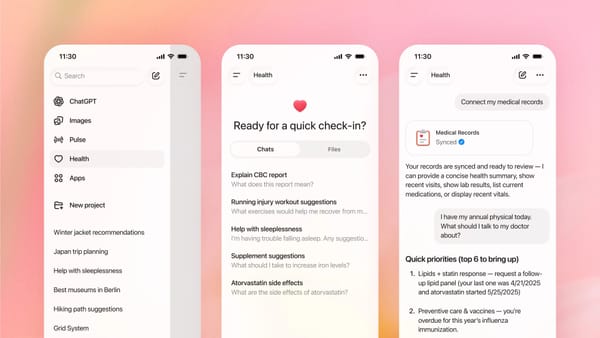 OpenAI to roll out ChatGPT Health tab for uploading medical records and linking apps — Api.time.com