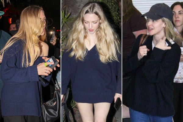 Amanda Seyfried wore the same cashmere sweater to a Golden Globes afterparty — People.com