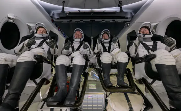 SpaceX Crew-11 splashes down off California after 167-day ISS mission — Nasa.gov