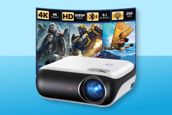 Amazon’s Best-Selling Happrun Projector Is $85 for Prime Members — People.com