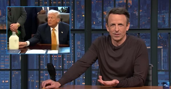 Seth Meyers mocked Trump’s milk push after Whole Milk for Healthy Kids Act signing — Static01.nyt.com