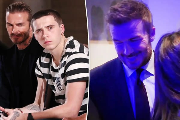 David Beckham ignores questions about Brooklyn Beckham’s public rant in Davos — Pagesix.com
