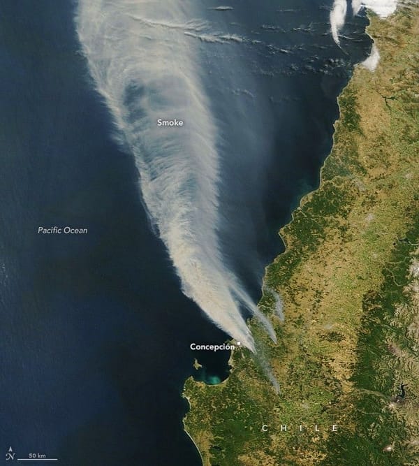 Wildfires scorch more than 30,000 hectares in Chile’s Biobío and Ñuble regions — Assets.science.nasa.gov
