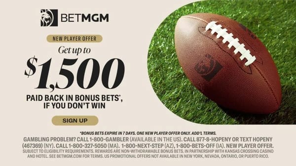 BetMGM bonus: New users eligible for $150 or up to $1,500 in bonus bets — Sportshub.cbsistatic.com