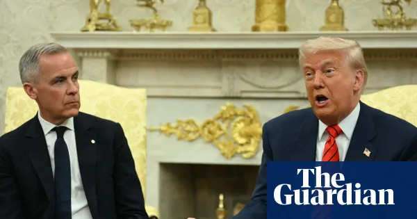 Trump says Canada should be 'grateful' for US 'freebies' at World Economic Forum — I.guim.co.uk