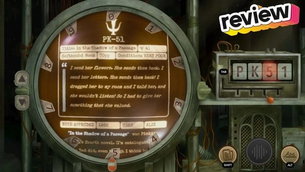 TR-49: Inkle's archive puzzle probes language, censorship and a machine that eats books — Kotaku.com