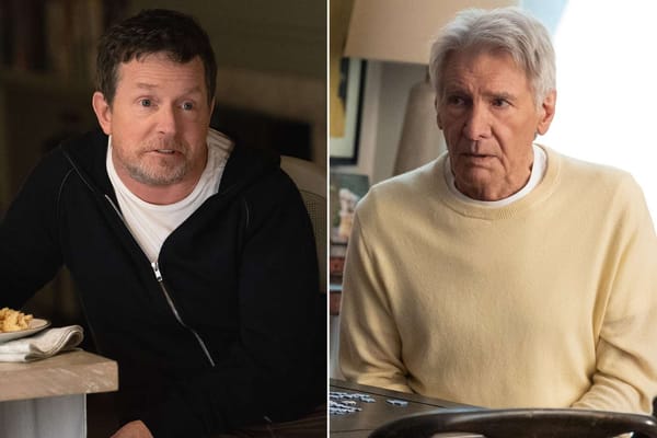 Michael J. Fox says Harrison Ford 'brought me to tears' on Shrinking season 3 — People.com