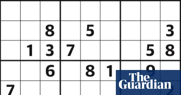 Sudoku 7,191 (hard) — I.guim.co.uk