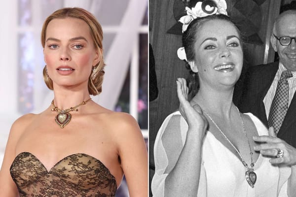 Margot Robbie borrows Elizabeth Taylor’s Cartier 'Taj Mahal' at L.A. premiere — People.com