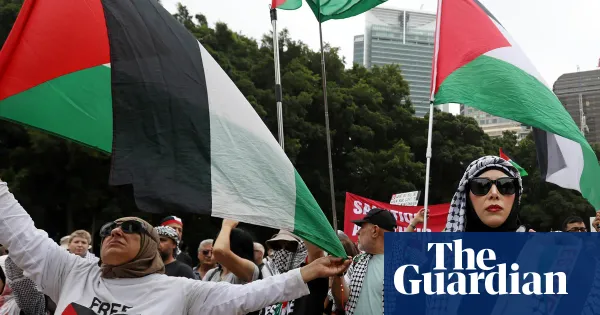 Standoff over Sydney rally route as protest group challenges police powers — World news | The Guardian