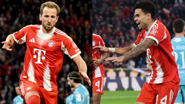Diaz hat-trick as Kane scores twice in Bayern win over 10-man Hoffenheim — Goal