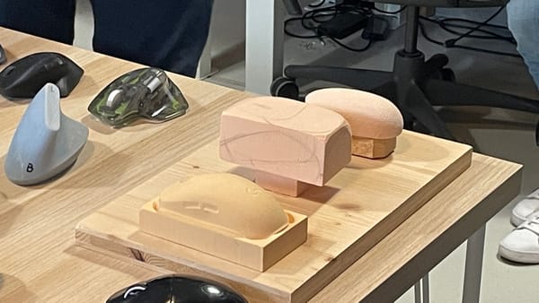 Fake-wood slab was the most surprising thing at Logitech HQ — Pcgamer