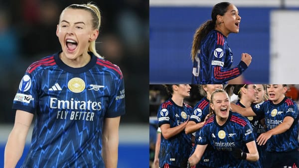 Arsenal one foot from Champions League quarters after 4-0 win — Goal