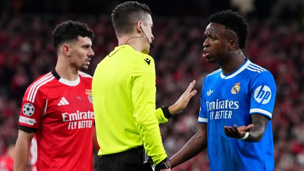 Vinicius Jr goal celebration triggers 10-minute delay after racism claim — Goal