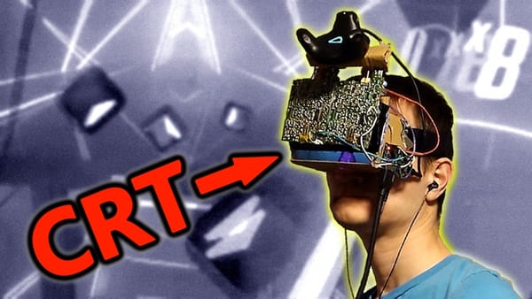 YouTuber builds CRT-based homebrew VR headset — Pcgamer