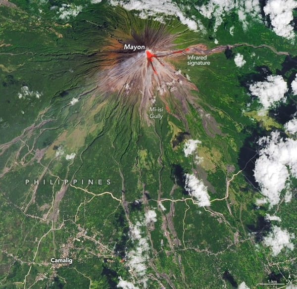 Eruption at Mayon sends lava and pyroclastic flows — NASA Science