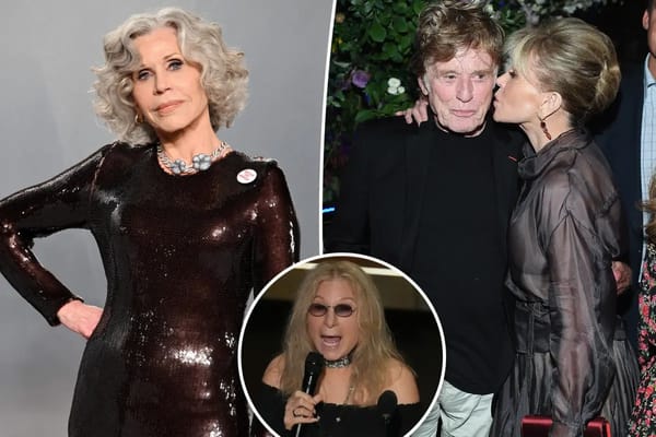 Jane Fonda playfully jests about Streisand's Redford Oscars tribute — Pagesix