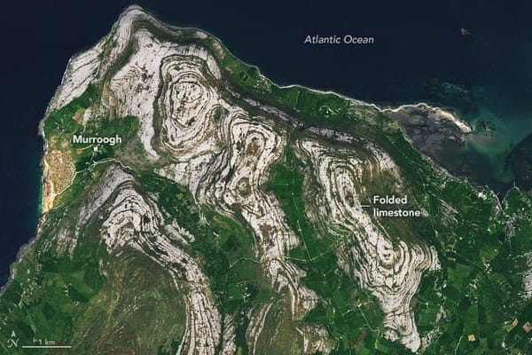 Gray Limestone Pavement Shapes Ireland’s Burren — NASA Science