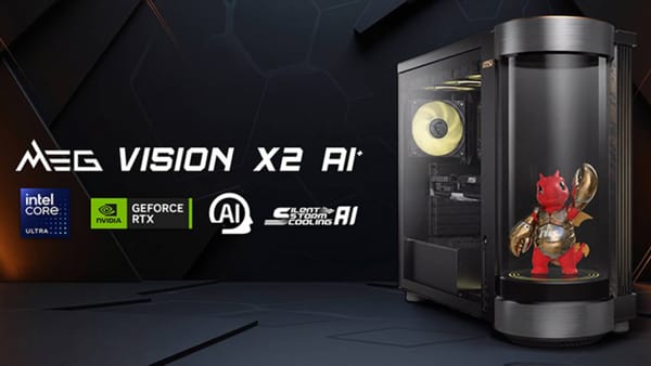 MSI unveils MEG Vision X2 AI Plus gaming desktop with built-in AI agent — Pcgamer