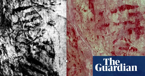 Striped rock dismissed in 1928 reclassified as UK’s oldest cave art — Culture | The Guardian