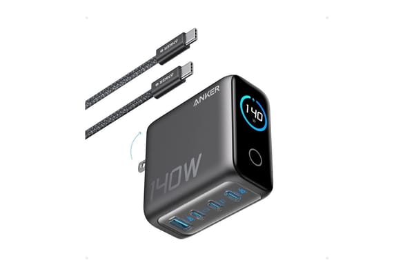 Anker 140W Charger Drops to $65, Includes 5 ft USB-C Cable — Kotaku