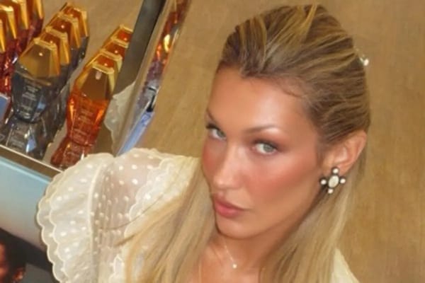Bella Hadid glows in all-white ensemble and more star snaps — Pagesix