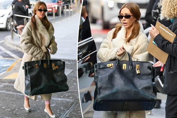 What's inside Bianca Censori's gigantic Hermès Birkin bag? — Pagesix