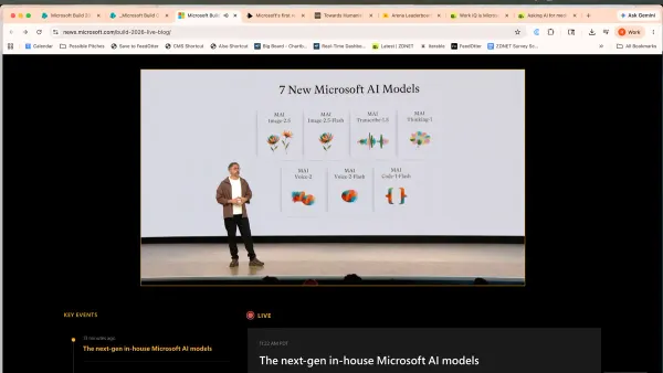 Microsoft unveils seven new AI models including first reasoning model — Latest news