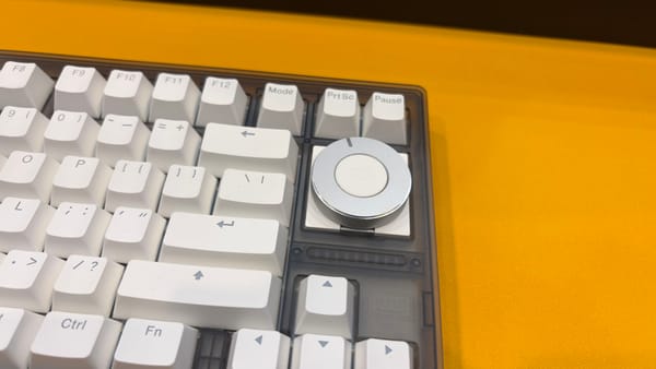 Wooting's Lekker Knob adds programmable functions to 80 HE keyboard — Pcgamer