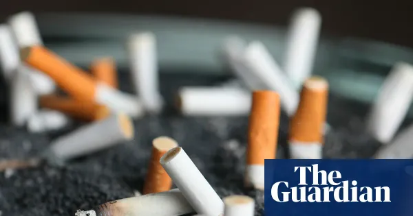 Nicotine use rises 40% in eight years as illegal tobacco surges — World news | The Guardian