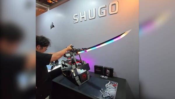 I could not be trusted with Corsair's glowing samurai sword PC — Pcgamer