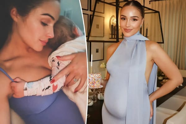 Pregnant Olivia Culpo puts her baby bump on display in cozy nighttime snap — Pagesix
