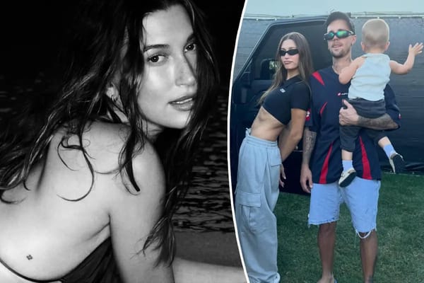 Hailey Bieber flashes new tattoo seemingly dedicated to son Jack Blues — Pagesix