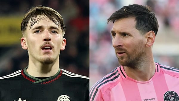 Lennart Karl wears Messi image on shin guard for every match — Goal