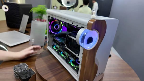MicroATX case with Venom-like ferrofluid reacts to sound and magnets — Pcgamer