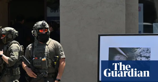 One-ton cocaine bust reveals secret US-Mexico tunnel — World news | The Guardian