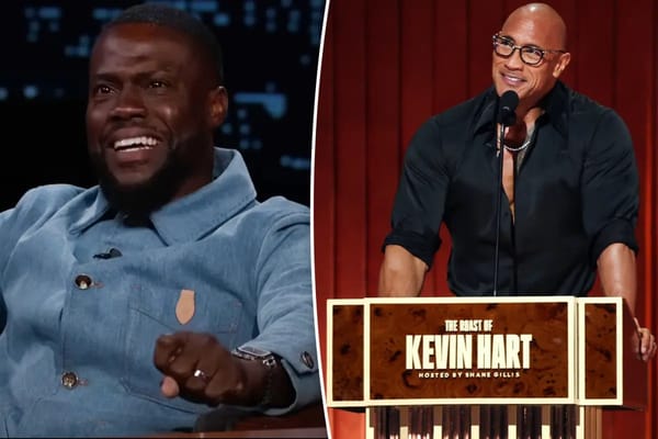 Kevin Hart says Dwayne Johnson's roast joke caught him 'off guard' — Pagesix