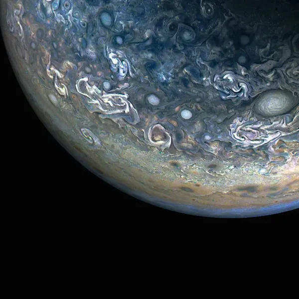 Colorful, Chaotic Jupiter — NASA Science