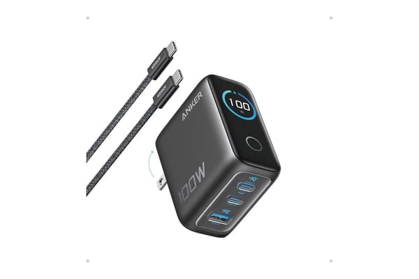 Anker 100W Charger Now $50 on Amazon With Smart Display — Kotaku
